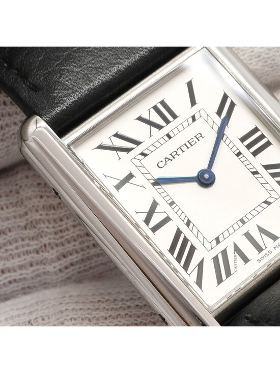 Cartier Tank Mast LM Silver Dial Watch main image 6